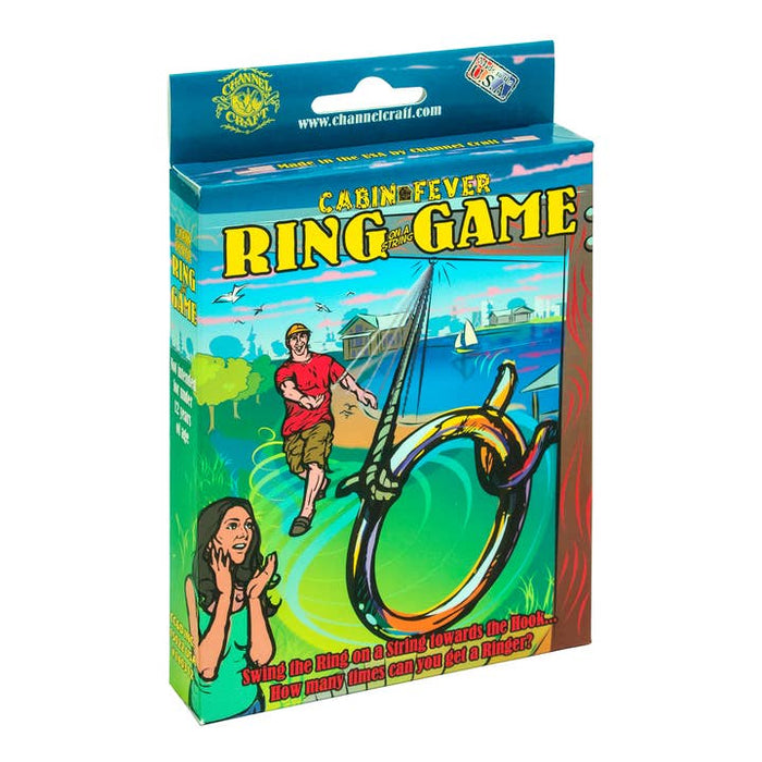 Cabin Fever Ring on a String Game | Channel Craft