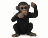 CollectA's Chimnpanzee Cub (Baby) figurine toy measures 1.2"L x 1.6"H. Ages 3 and up. 1:18 Scale.