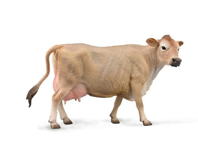 Breyer Horses CollectA Corral Pals Jersey Cow Toy Figurine #88979