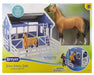 The Deluxe Country Stable with Horse & Wash Stall is the perfect stable to house and care for the horse of your dreams! 