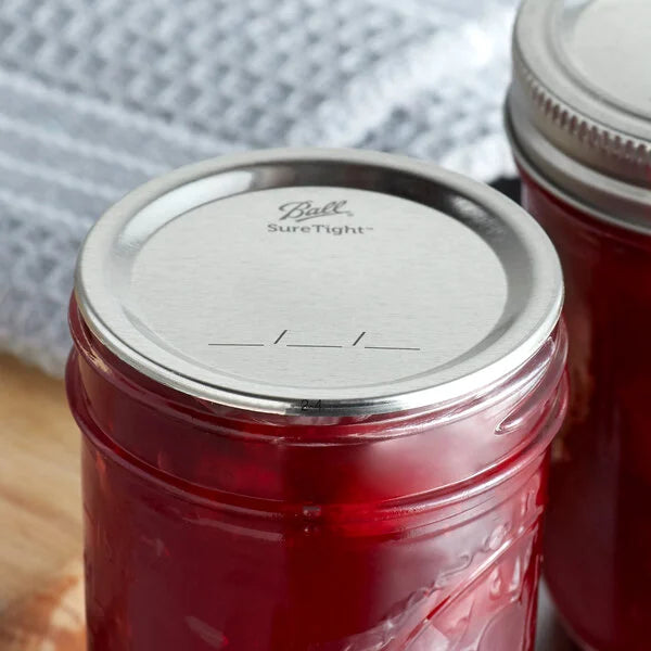 Ball Regular Mouth Canning Lids Only 12-Pack - USA Made Replacement Lids