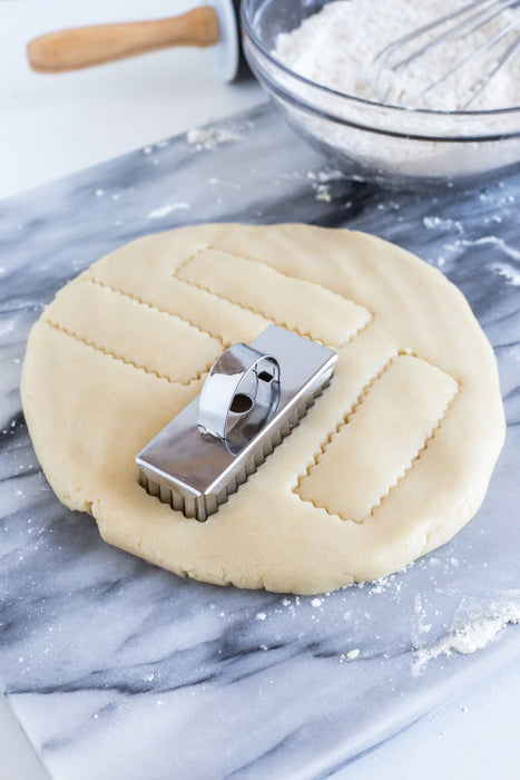 Shortbread Cookie Cutter 3 Inch Traditional Petticoat Tails Shape