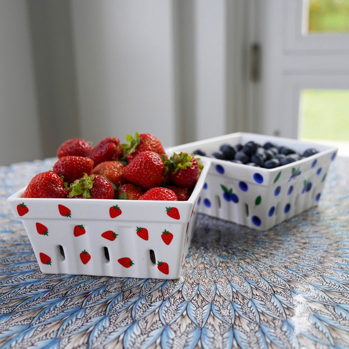 Fox Run Ceramic Berry Baskets, Set of 2