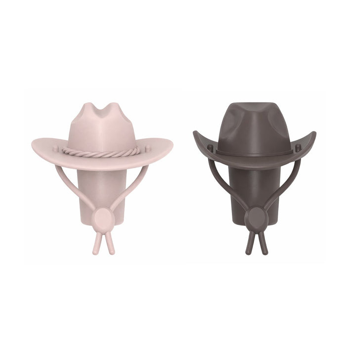 Fox Run Howdy Pour'tner Wine Stoppers, Set of 2