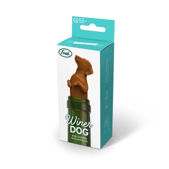 Fred & Friends Weiner Dog Dachsund Bottle Stopper