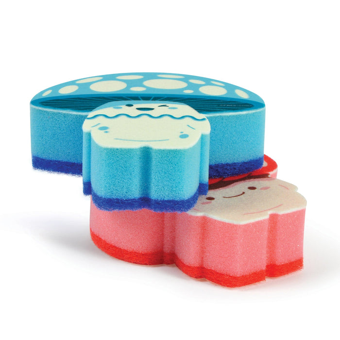 Fred & Friends Fun Guys Sponges, Set of 2