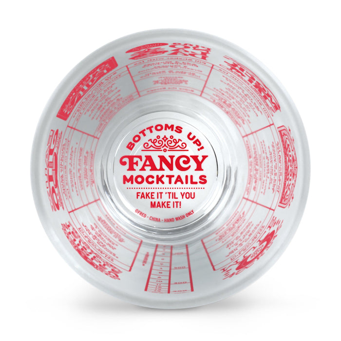 Fred & Friends Good Measure Mocktail Recipe Glass