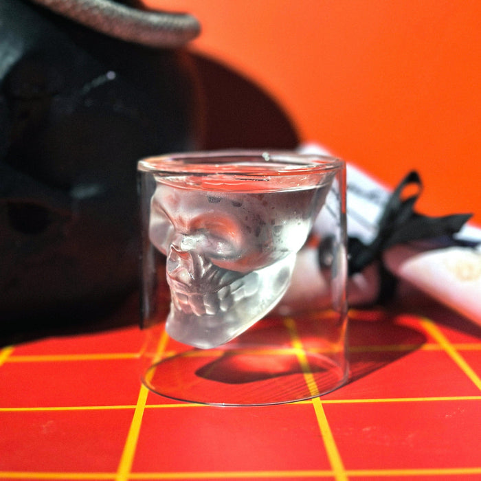 Fred & Friends Doomed Skull Shot Glass, 2.5 oz