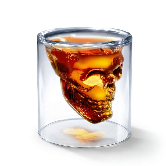 Fred & Friends Doomed Skull Shot Glass, 2.5 oz