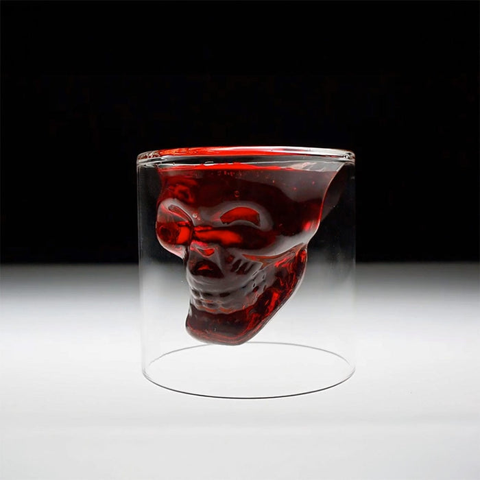 Fred & Friends Doomed Skull Shot Glass, 2.5 oz