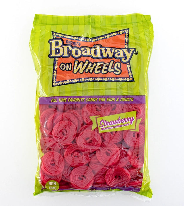 Gerrit Verburg Strawberry Red Licorice Wheels — 5.29 oz