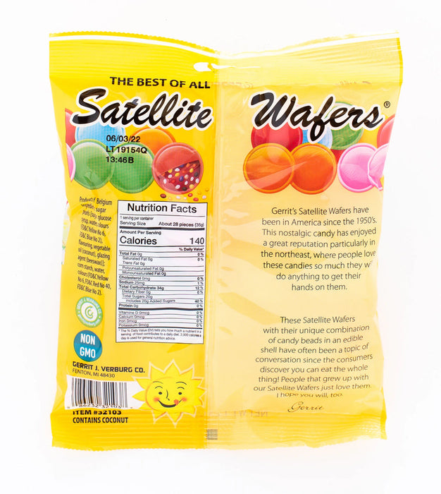 Gerrit Verburg Classic Satellite Wafers — Case of 12 Bags (1.23 oz each)