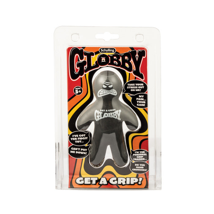 Get a Grip! Give him a squeeze or pull his arms and legs! Globby helps you relieve your stress. He is your personal grip trainer! Ages 5+.