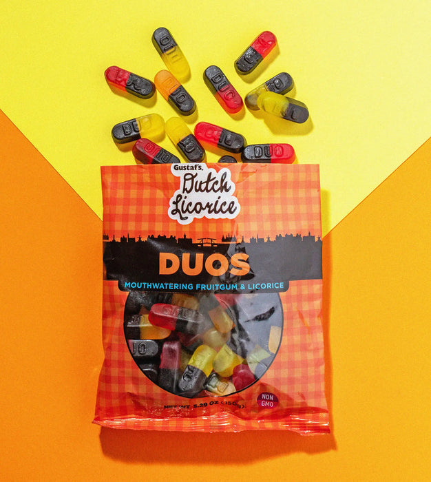 Gustaf's Dutch Licorice Duos — 5.29 oz