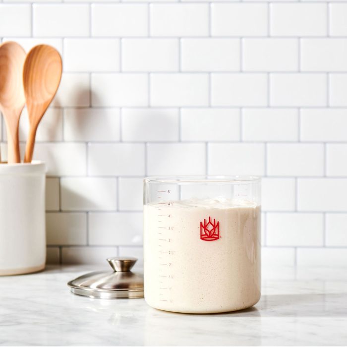 King Arthur Baking Glass Sourdough Starter Crock - 1.5 Quart