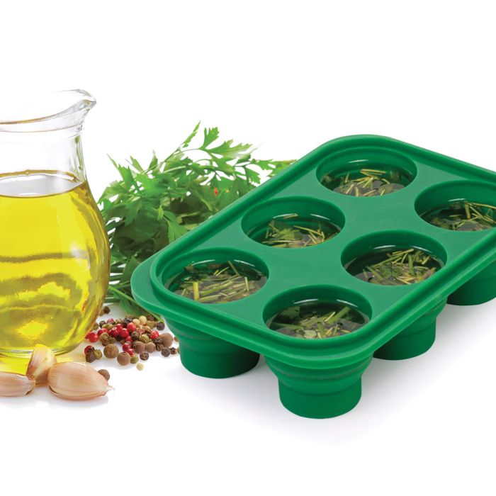 HIC Kitchen Prep-N-Freeze Mini Meal Prep Tray - Six 2 oz Portions