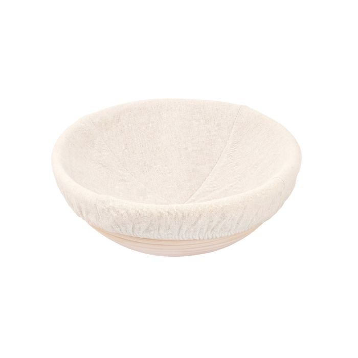 Mrs. Anderson's Baking Round Brotform Bread-Proofing Basket with Liner