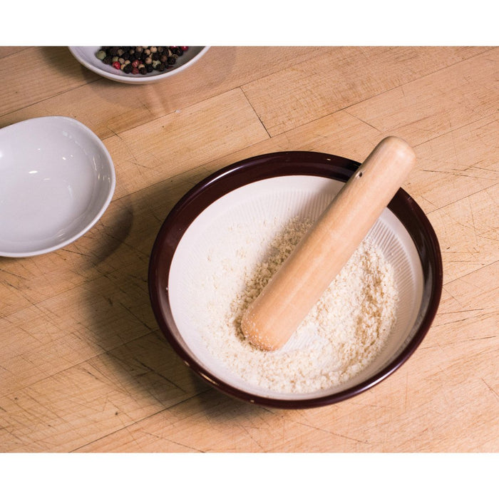 Helen's Asian Kitchen Classic Suribachi Grinding Set