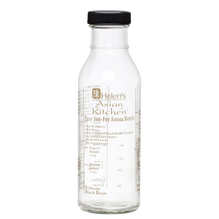 Helen's Asian Kitchen Glass Stir-Fry Sauce Bottle - 13 oz