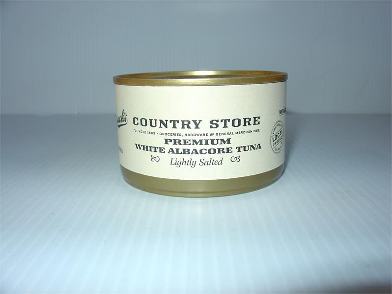 Jack's Premium White Albacore Tuna - 8 oz Lightly Salted, Low Mercury, Wild Caught for Salads & Sandwiches