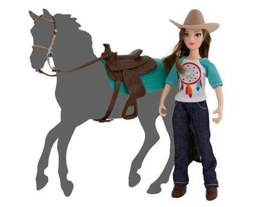 Meet Breyer Horses newest rider for Classics Size and Freedom Series model horses! Natalie, Breyer's new 6 articulated Western rider doll, is dressed in the latest cowgirl cool and is ready to saddle up. This set includes a 6 articulated rider, Western
