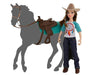  Meet Breyer Horses newest rider for Classics Size and Freedom Series model horses! Natalie, Breyer's new 6 articulated Western rider doll, is dressed in the latest cowgirl cool and is ready to saddle up. This set includes a 6 articulated rider, Western