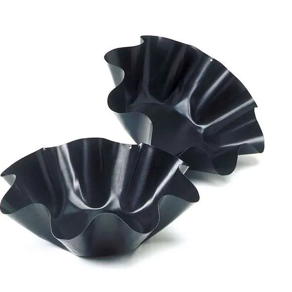 Norpro 1058 Mini Tortilla Bowl Makers - Set of 4 Nonstick Forms