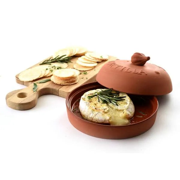 Norpro Terra Cotta Flatbread & Tortilla Warmer - Microwave Safe