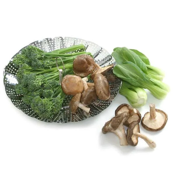 Norpro 175 Vegetable Steamer - Stainless Steel Collapsible Steamer Basket Insert