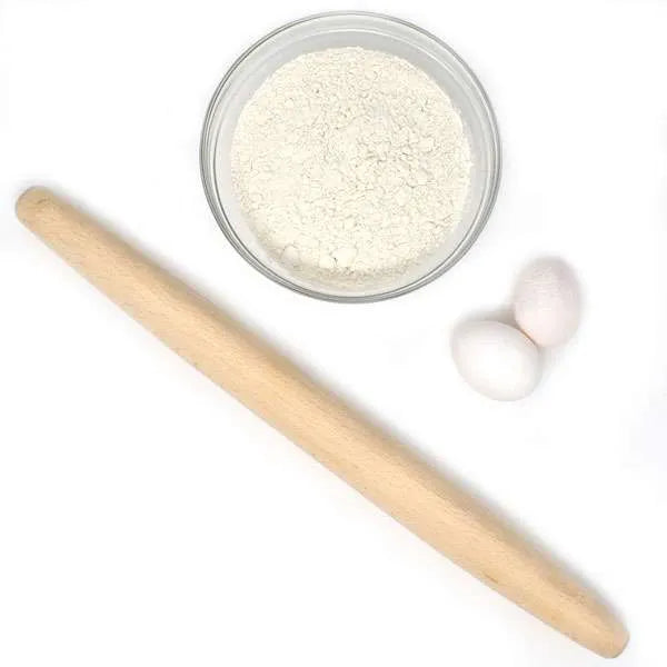 Norpro 3070 Wooden Tapered Rolling Pin - French-Style Rolling Pin for Pastry & Dough