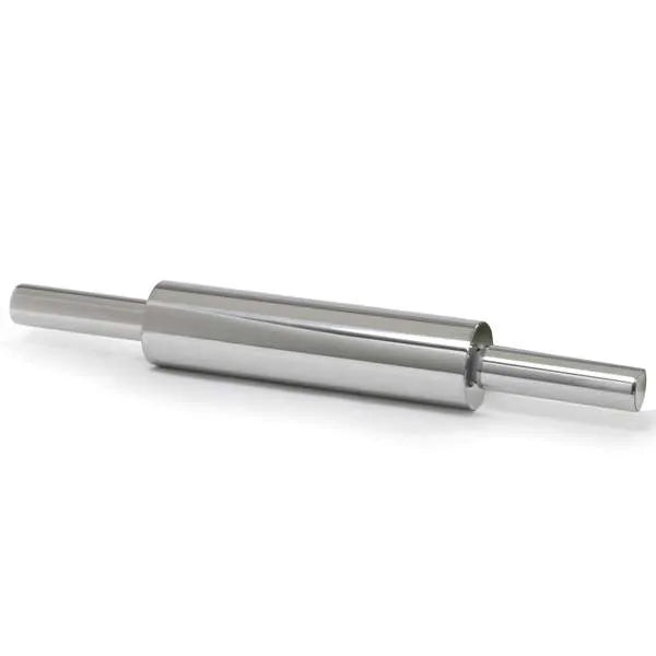 Norpro 3076 Stainless Steel Rolling Pin - Professional Rod-Style Pin with Handles