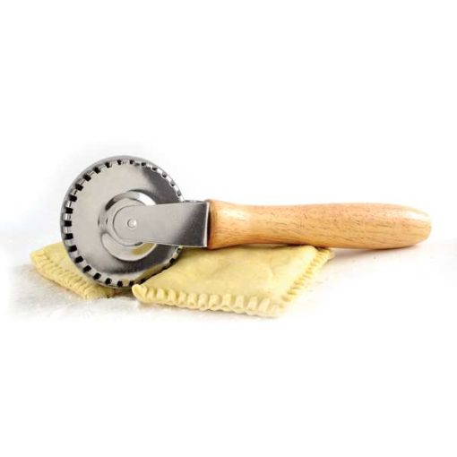 Norpro 3248 Pastry Crimp - Pastry Wheel Cutter for Decorative Pie Edges