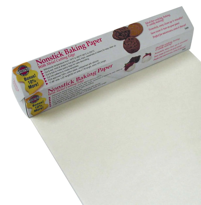 Norpro 3400 Parchment Paper - 23 Feet Nonstick Baking Paper