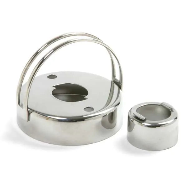 Donut Cutter with Center Hole Punch - Stainless Steel