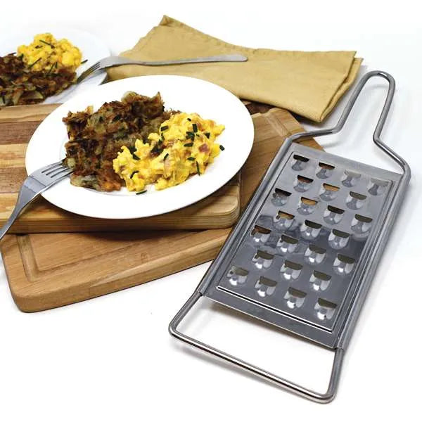Norpro 355 Stainless Steel Potato Grater - Box Grater for Potatoes & Vegetables