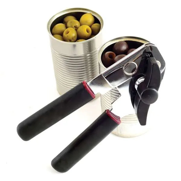 Norpro 426 Heavy Duty Can Opener - Professional Grade Manual Opener, Black