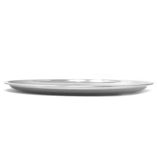 Norpro 5672 Pizza Pan - 13.5-Inch Stainless Steel Pizza Baking Pan