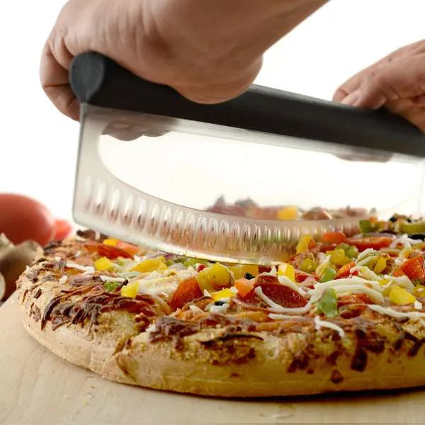 Grip EZ Pizza Cutter with Ergonomic Handle - Multi-Purpose