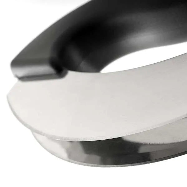 Norpro 578 Stainless Steel Mezzaluna - Double Blade Herb Chopper & Mincer