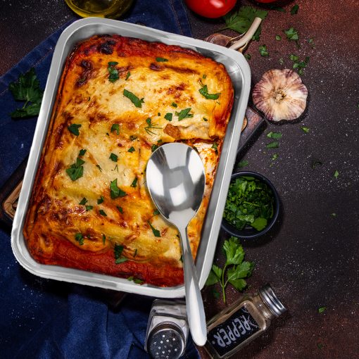 NorPro 9-Inch Stainless Steel Serving Spoon - Large Kitchen Spoon