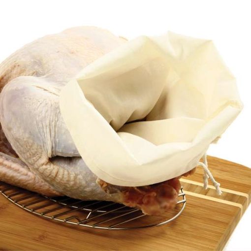 Reusable Turkey Stuffing Bag for Moist Flavorful Roasting