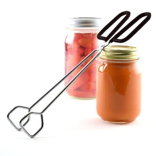 NorPro #1938 12" Metal Kitchen Tongs with  Vinyl-Coated Handles