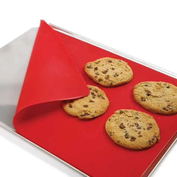 NorPro #3402 Silicone Baking Mat 12x16 | Reusable Non-Stick Baking Sheet Liner