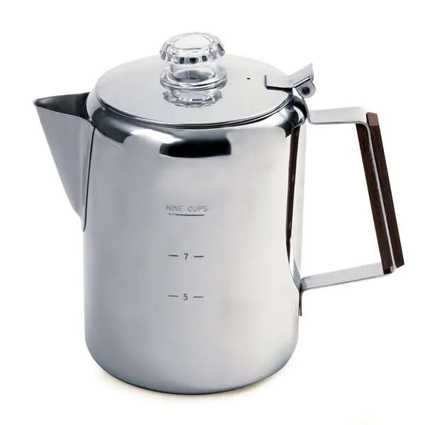 NorPro #549 Stainless Steel Coffee Percolator, 9 Cup