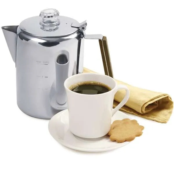 NorPro #549 Stainless Steel Coffee Percolator, 9 Cup