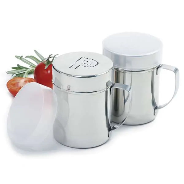 NorPro #763 Stainless Steel Salt and Pepper Shaker Set