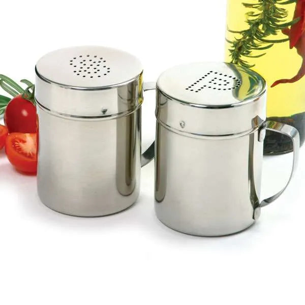 NorPro #763 Stainless Steel Salt and Pepper Shaker Set