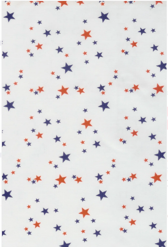 Boston on White Oilcloth Fabric by the Yard - 47.5" Wide