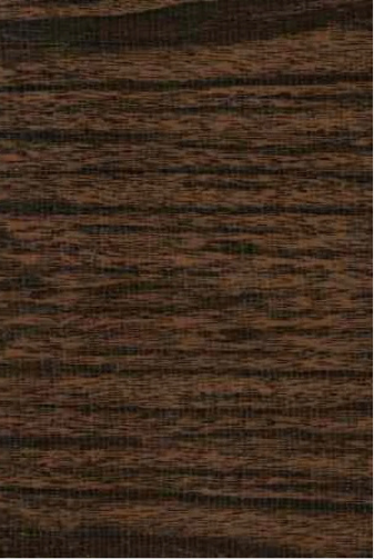 Dark Walnut Oilcloth Fabric by the Yard - 47.5" Wide