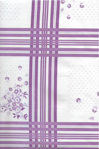 Oslo in Purple Oilcloth Fabric Full Bolt - 12 Continuous Yards, 47.5" Wide